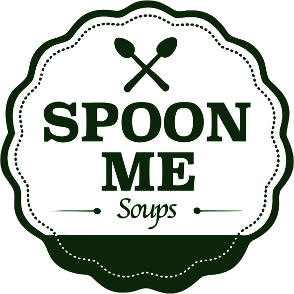 illustration text logo of Spoon Me